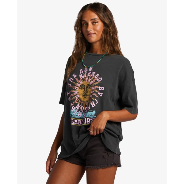 BILLABONG Juniors' Short-Sleeve Kiss Me Tee