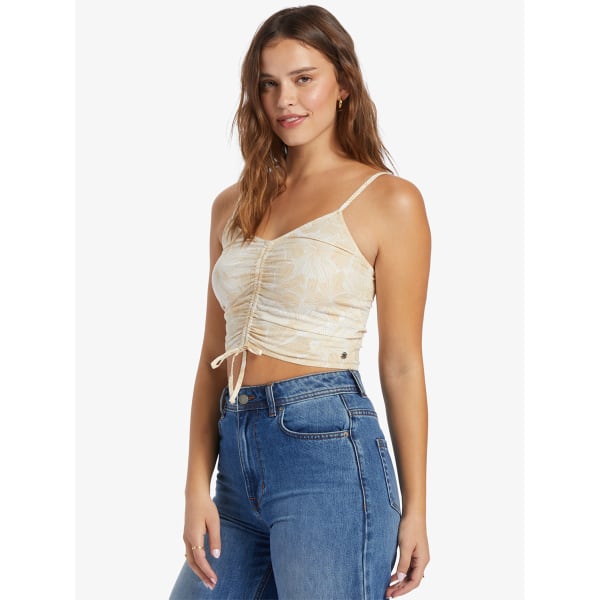 ROXY Juniors' Vibrant Light Strappy Crop Top