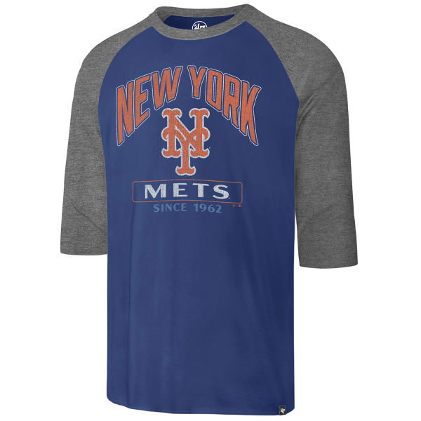 NEW YORK METS Men's '47 Tracer Franklin Raglan Short-Sleeve Tee