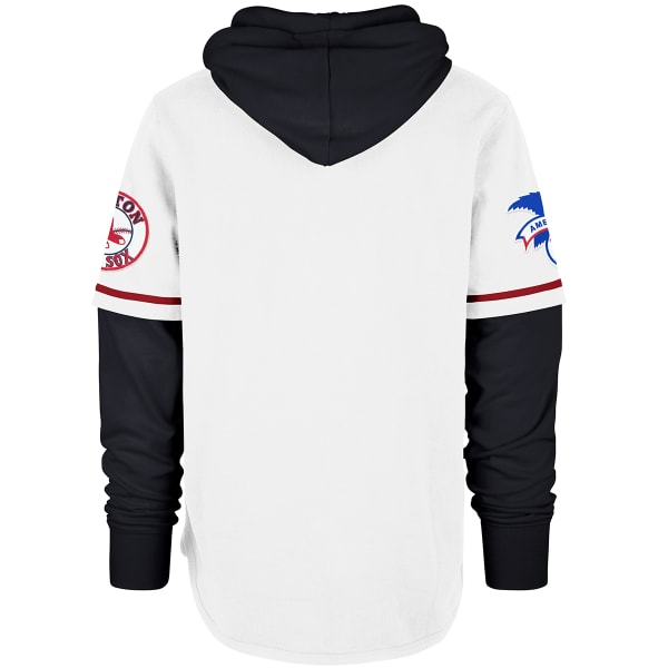 BOSTON RED SOX Men's '47 Cooperstown Trifecta SHORTSTOP Pullover Hoodie