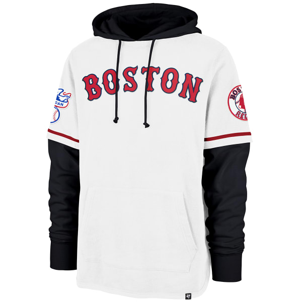 BOSTON RED SOX Men's '47 Cooperstown Trifecta SHORTSTOP Pullover Hoodie