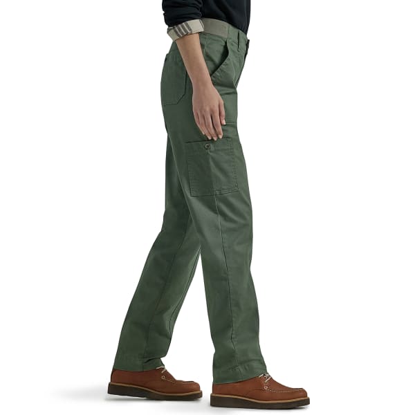 LEE Women's Ultra Lux Flex-To-Go Loose Fit Utility Pants