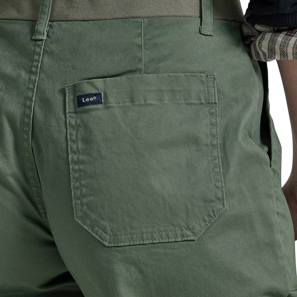 Women's Ultra Lux Comfort with Flex-to-Go Loose Utility Pant in Olive Grove