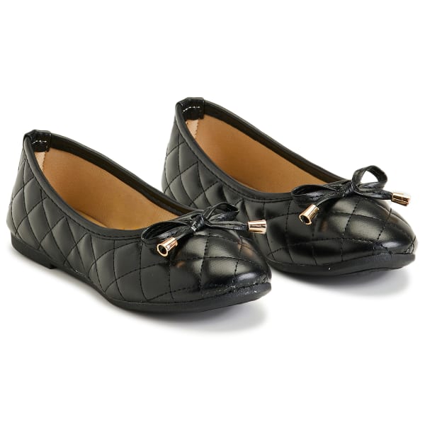 JOSMO Girls' Slip On Bow Dress Shoes