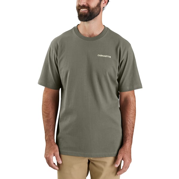 CARHARTT Men's 106154 Loose Fit Heavyweight Built to Last Short-Sleeve Graphic Tee