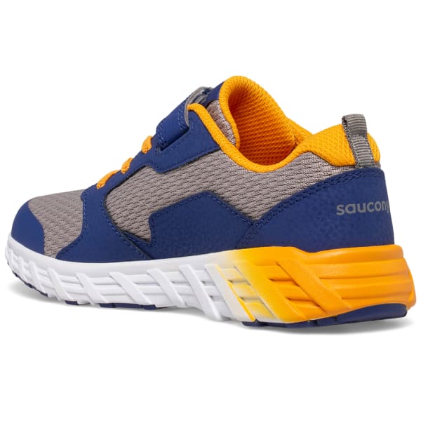 SAUCONY Boys' Wind 2.0 A/C Sneaker