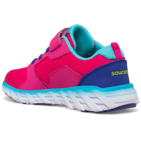 SAUCONY Girls' Wind 2.0 A/C Sneakers