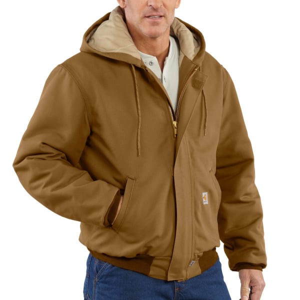 CARHARTT Men's 101621 Flame Resistant Loose Fit Duck Insulated Active Jacket, Extended Sizes