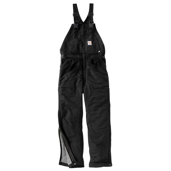 CARHARTT Men's 101626 Flame Resistant Loose Fit Duck Insulated Bib Overall