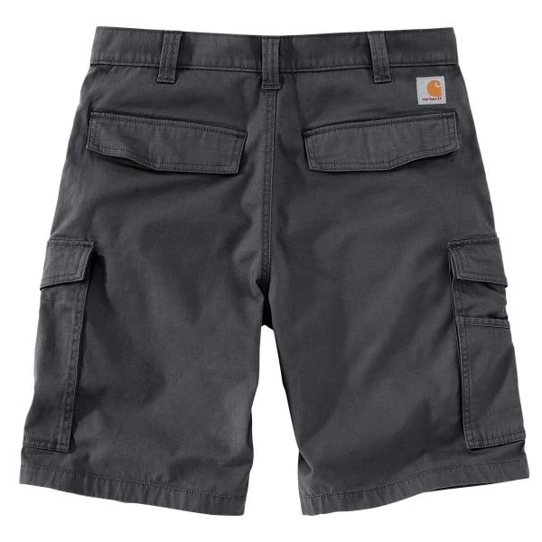 CARHARTT Men's 103542 Rugged Flex Relaxed Fit Canvas Cargo Work Shorts, Extended Sizes
