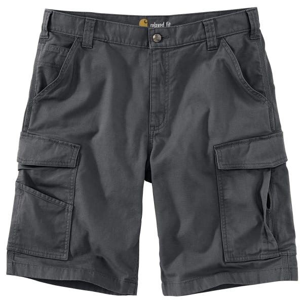 CARHARTT Men's 103542 Rugged Flex Relaxed Fit Canvas Cargo Work Shorts, Extended Sizes