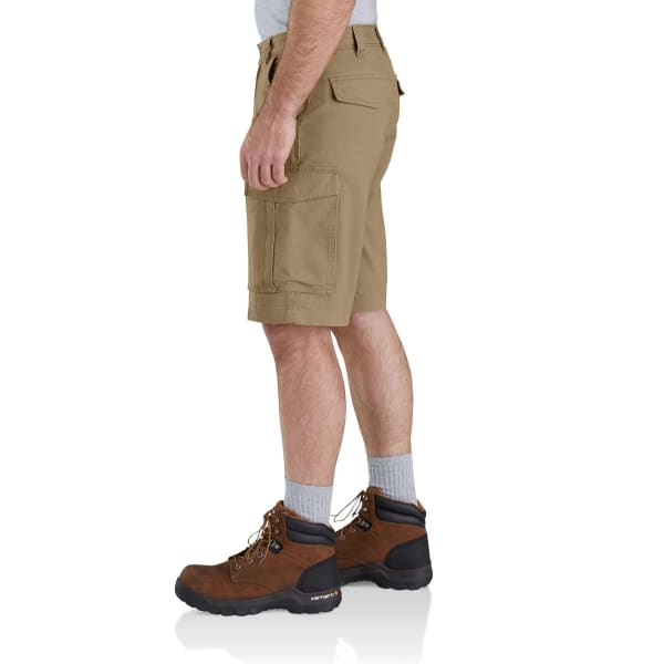 CARHARTT Men's 103542 Rugged Flex Relaxed Fit Canvas Cargo Work Shorts, Extended Sizes