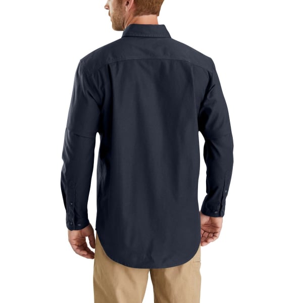 CARHARTT Men's 103554 Rugged Flex Relaxed Fit Midweight Canvas Long-Sleeve Shirt