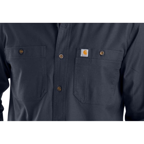 CARHARTT Men's 103554 Rugged Flex Relaxed Fit Midweight Canvas Long-Sleeve Shirt