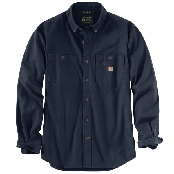 CARHARTT Men's 103554 Rugged Flex Relaxed Fit Midweight Canvas Long-Sleeve Shirt