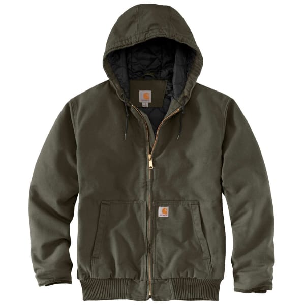 CARHARTT Men's 104050 Loose Fit Washed Duck Insulated Active Jacket ...