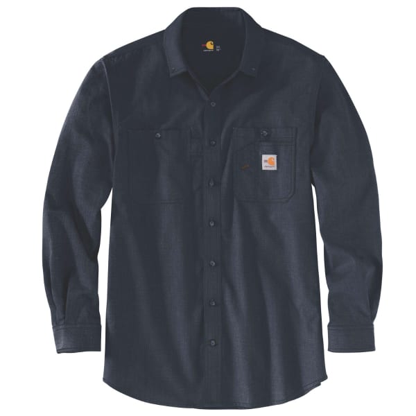 CARHARTT Men's 104138 Flame Resistant Force Loose Fit Lightweight Long-Sleeve Shirt, Extended Sizes