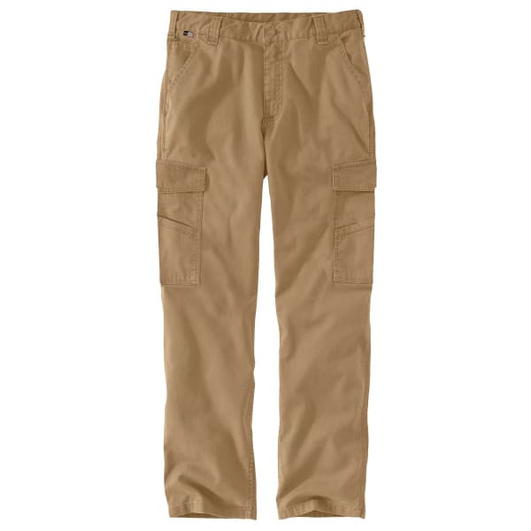 CARHARTT Men's 104205 Flame Resistant Rugged Flex Relaxed Fit Canvas Cargo Work Pants, Extended Sizes