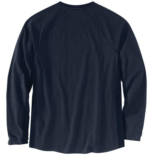 CARHARTT Men's 104617 Force Relaxed Fit Midweight Long-Sleeve Pocket Tee, Extended Sizes