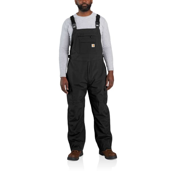 CARHARTT Men's 104674 Storm Defender Loose Fit Heavyweight Bib Overalls, Extended Sizes