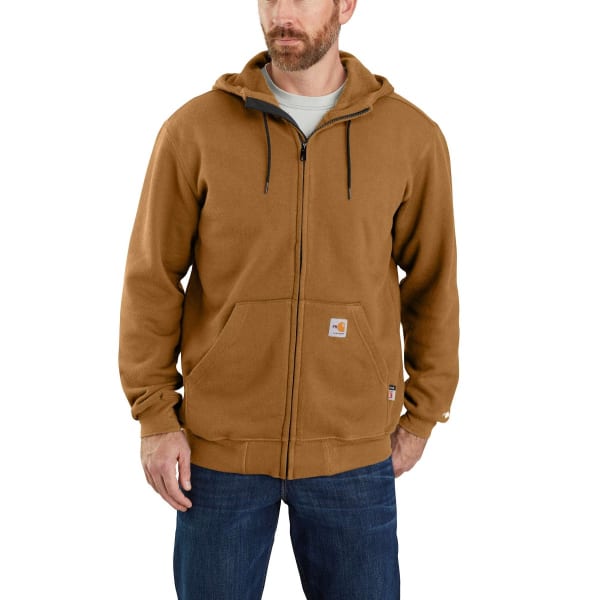 CARHARTT Men's 104982 Flame Resistant Force Loose Fit Midweight Full-Zip Sweatshirt