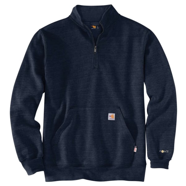 CARHARTT Men's 105028 Flame Resistant Force Loose Fit Midweight Quarter-Zip Sweatshirt