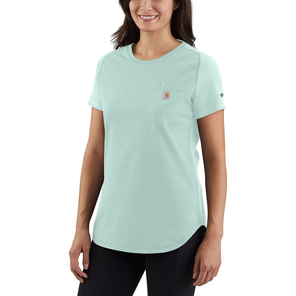 CARHARTT Women's 105415 Force Relaxed Fit Midweight Pocket Tee