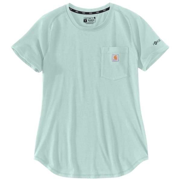 CARHARTT Women's 105415 Force Relaxed Fit Midweight Pocket Tee