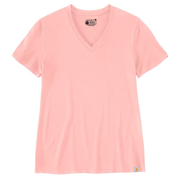 CARHARTT Women's 105739 Relaxed Fit Lightweight Short-Sleeve V-Neck Tee