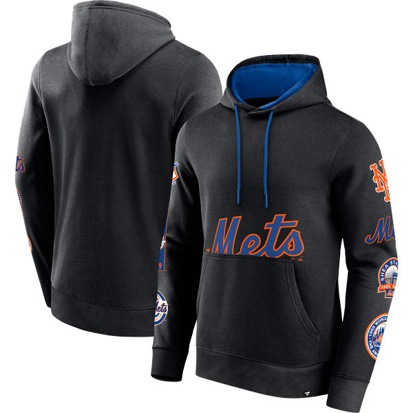 NEW YORK METS Men's Fanatics Wild Winner Pullover Hoodie