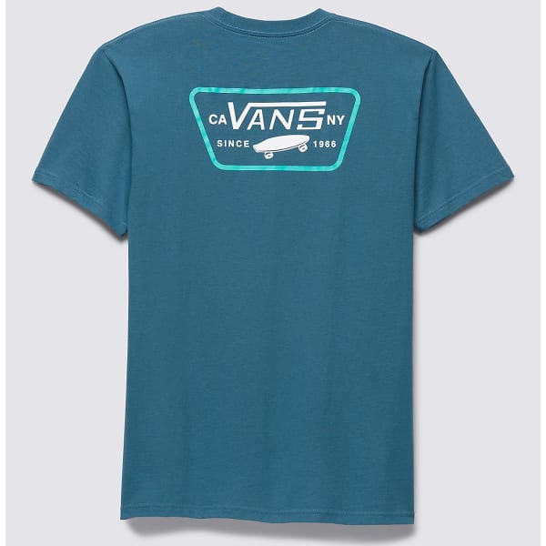 VANS Guys' Full Patch Back Short-Sleeve Graphic Tee