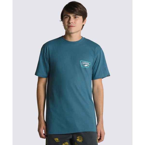 VANS Guys' Full Patch Back Short-Sleeve Graphic Tee