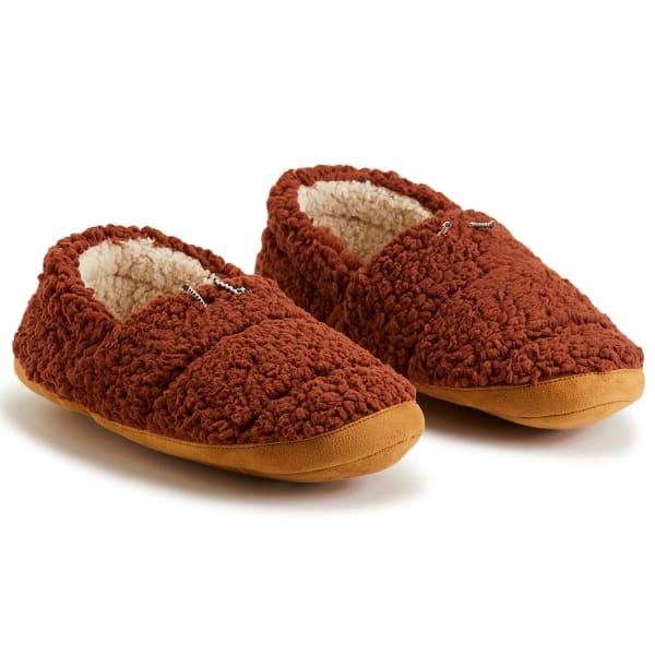 FAMOUS MAKER Men's Cedar Nylon Sleeping Bag Slippers