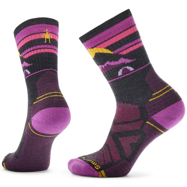 SMARTWOOL Women's Hike Light Cushion Mountain Moon Crew Socks