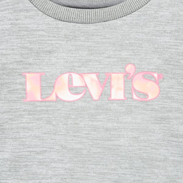 LEVI'S Girls' Oversized Crew Sweatshirt