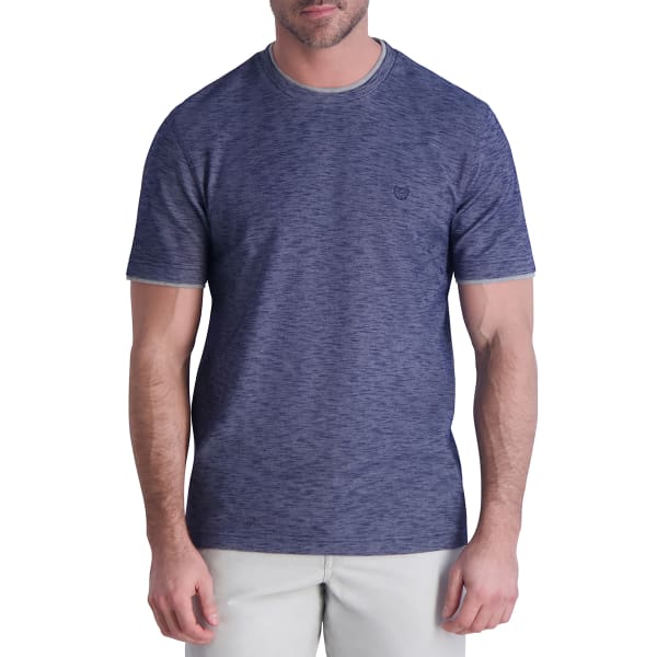 CHAPS Men's Short-Sleeve Slub Tee