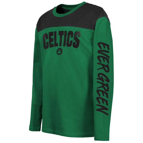 BOSTON CELTICS Kids' Unbeaten Run Long-Sleeve Tee