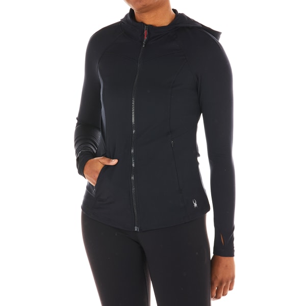 SPYDER Women's Full-Zip Hooded Yoga Jacket