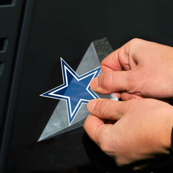 DALLAS COWBOYS Perfect Cut 4" x 4" Logo Decal