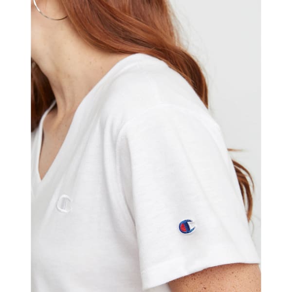 CHAMPION Women s Tri Blend Short Sleeve V Neck Tee Bob s Stores