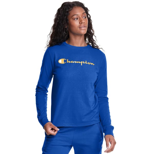 CHAMPION Women's Classic Long-Sleeve Tee