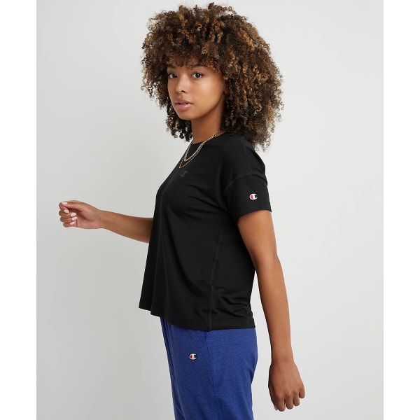 CHAMPION Women's Soft Touch Essential Short-Sleeve Tee