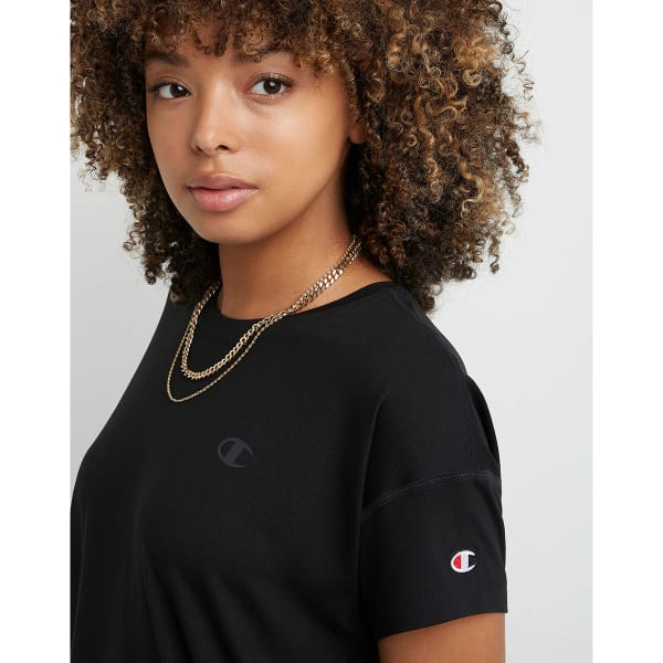 CHAMPION Women's Soft Touch Essential Short-Sleeve Tee