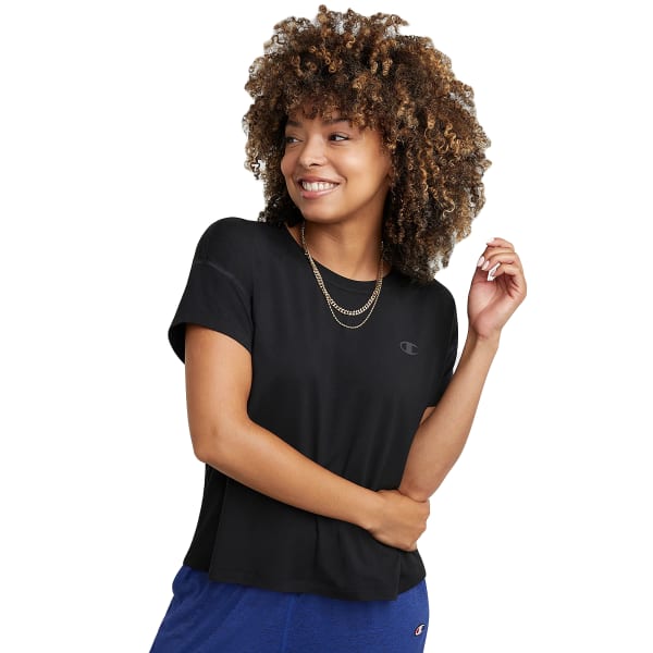 CHAMPION Women's Soft Touch Essential Short-Sleeve Tee