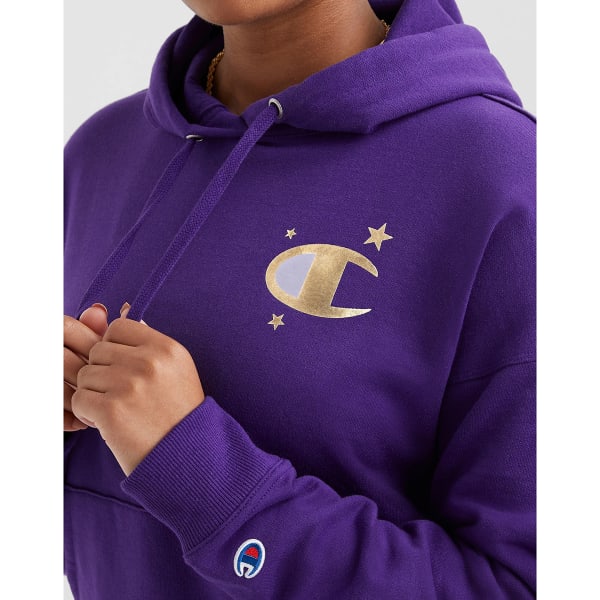 CHAMPION Women's Powerblend Fleece Relaxed Hoodie