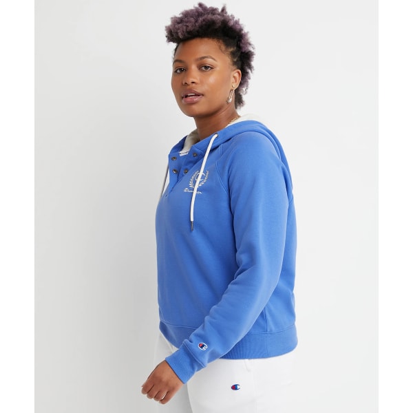 CHAMPION Women's Campus Fleece Snap Hoodie