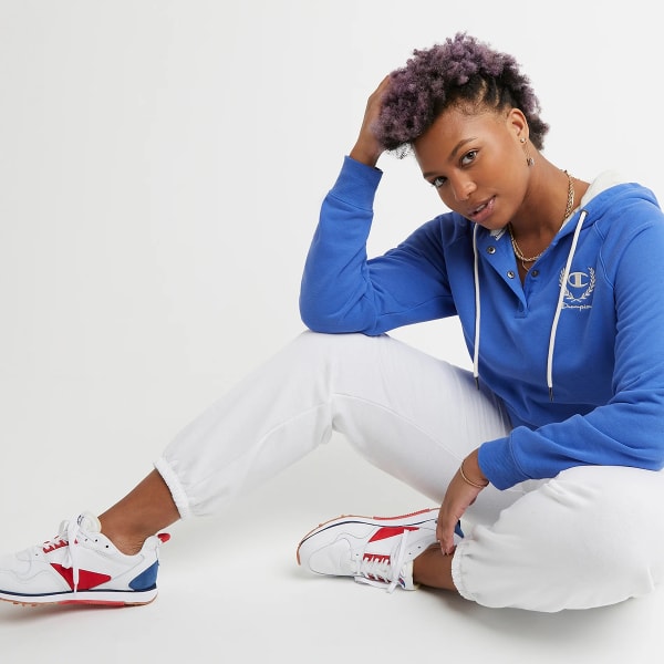 CHAMPION Women's Campus Fleece Snap Hoodie