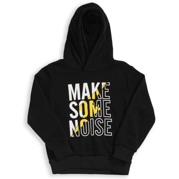 XS APPAREL Boys' Make Some Noise Fleece Hoodie