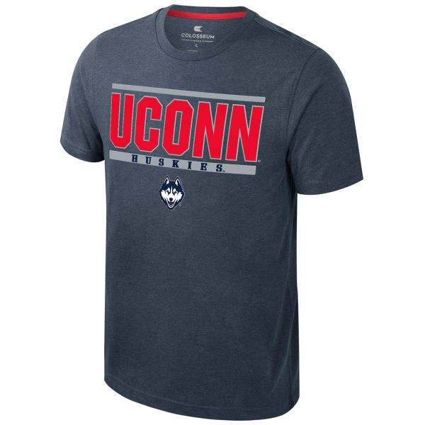 UCONN Men's Colosseum Ben Dual-Blend Short-Sleeve Tee