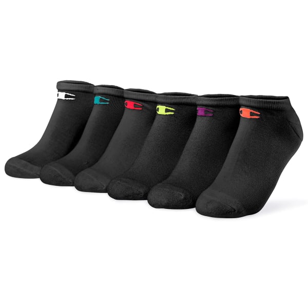 CHAMPION Women's Performance Low-Cut Socks, 6 Pack